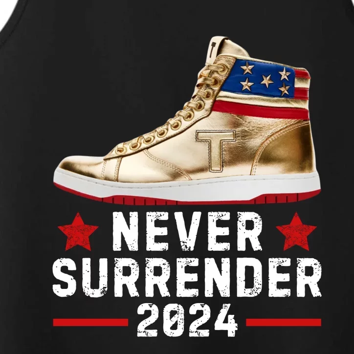 Trump Sneakers Never Surrender Pro Trump Performance Tank