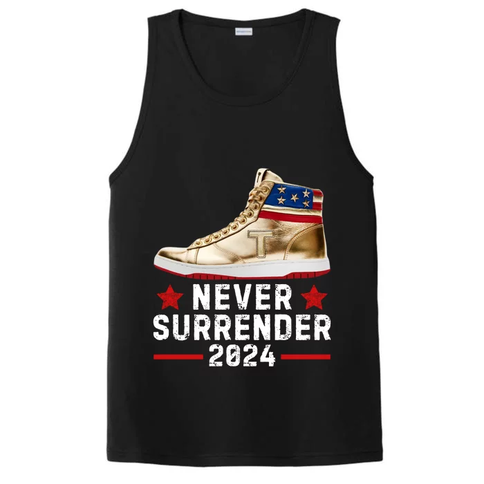 Trump Sneakers Never Surrender Pro Trump Performance Tank