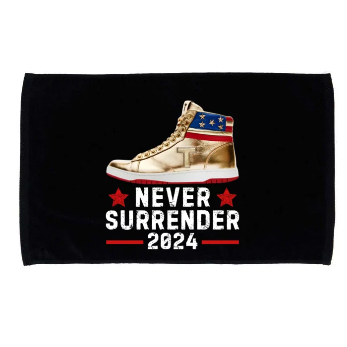 Trump Sneakers Never Surrender Pro Trump Microfiber Hand Towel