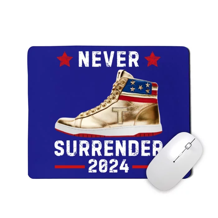 Trump Sneakers Never Surrender Pro Trump Mousepad