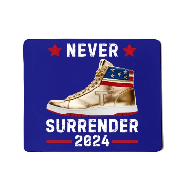 Trump Sneakers Never Surrender Pro Trump Mousepad