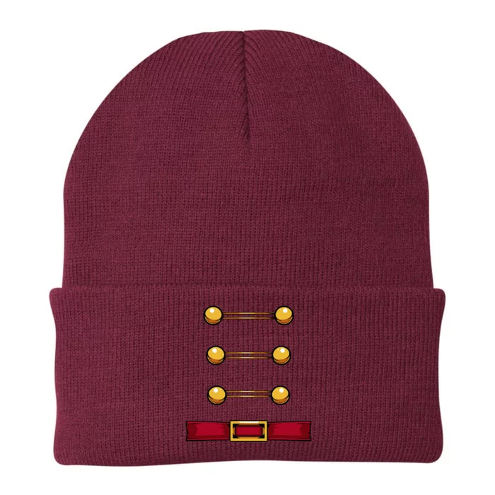 Toy Soldier Nutcracker Uniform Costume Christmas Advent Nut Knit Cap Winter Beanie