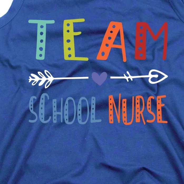 Team School Nurse Health Care Worker Medical Assistant Agent Gift Tank Top