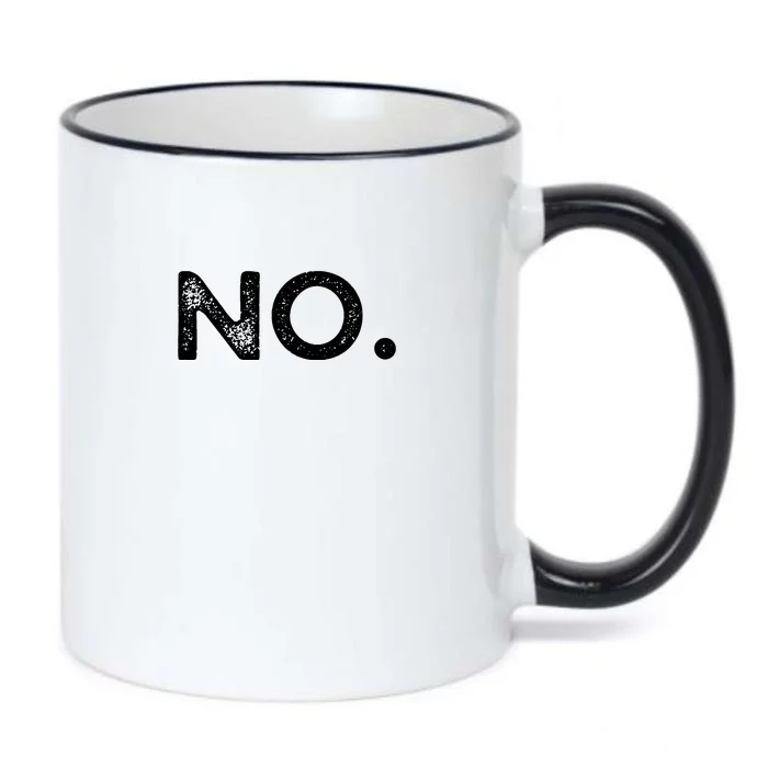 That Says No Black Color Changing Mug