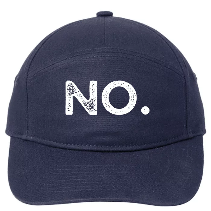 That Says No 7-Panel Snapback Hat