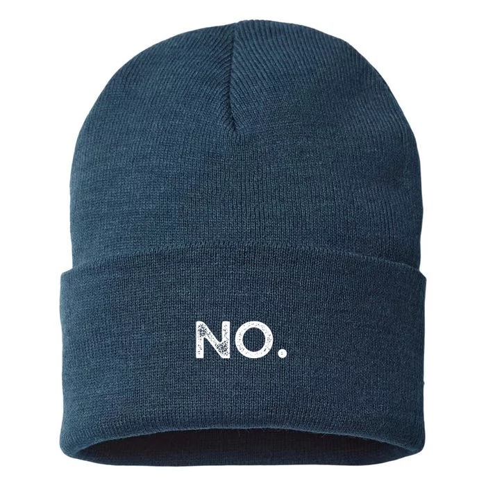 That Says No Sustainable Knit Beanie