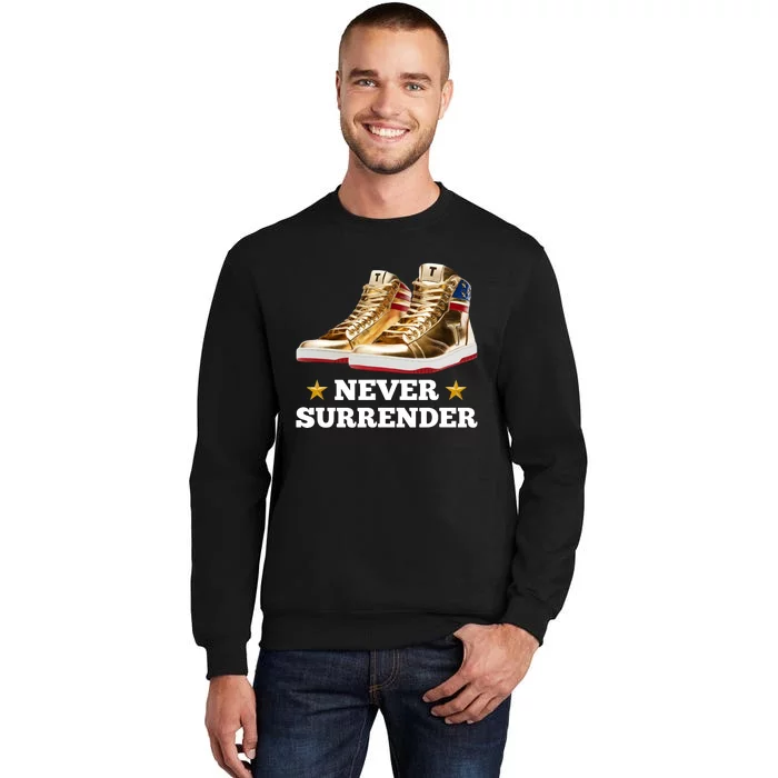 Trump Sneakers Never Surrender Sweatshirt