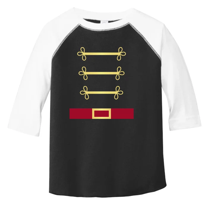 Toy Soldier Nutcracker Costume Uniform Toddler Fine Jersey T-Shirt