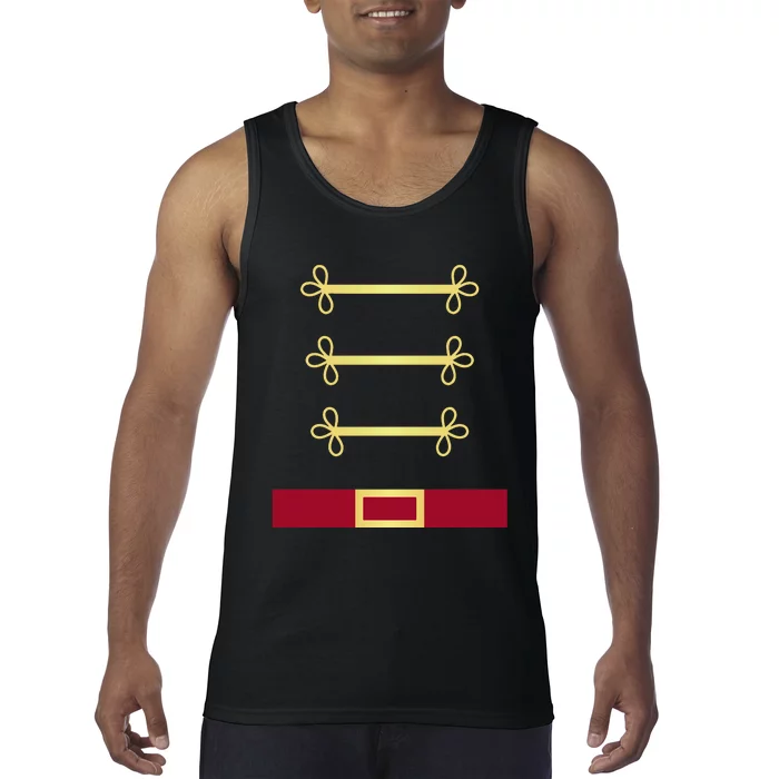 Toy Soldier Nutcracker Costume Uniform Tank Top