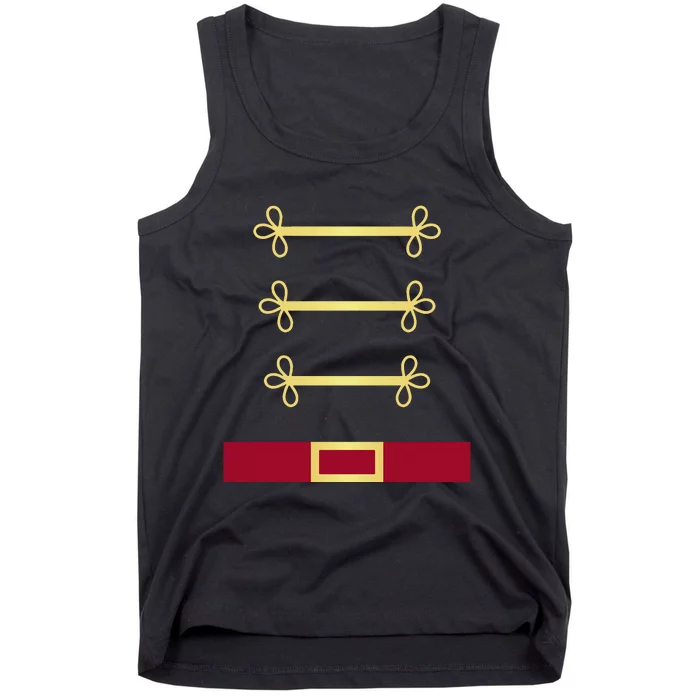 Toy Soldier Nutcracker Costume Uniform Tank Top