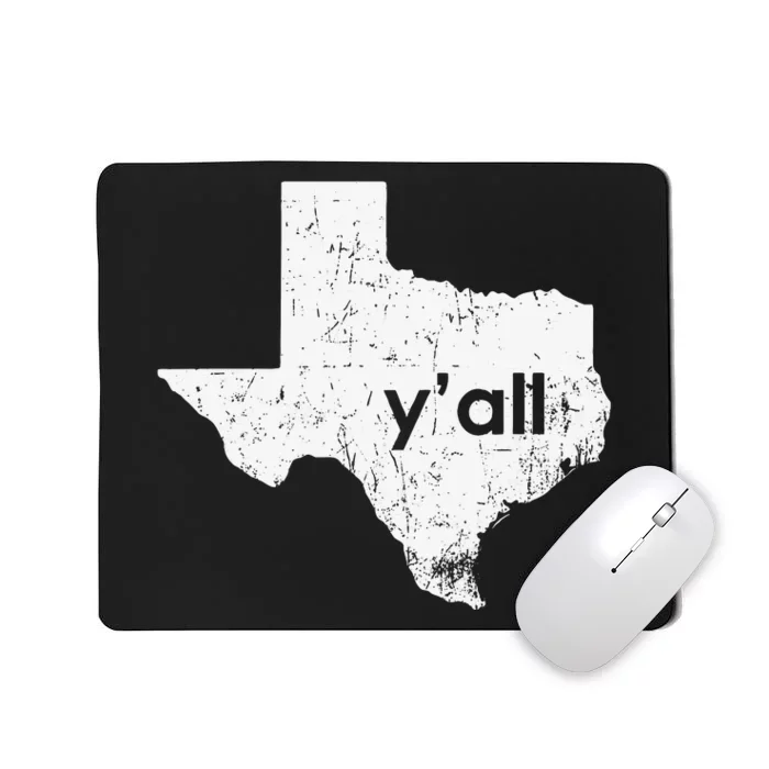 Texas State Of Texas YAll Tx State Funny Texas Mousepad