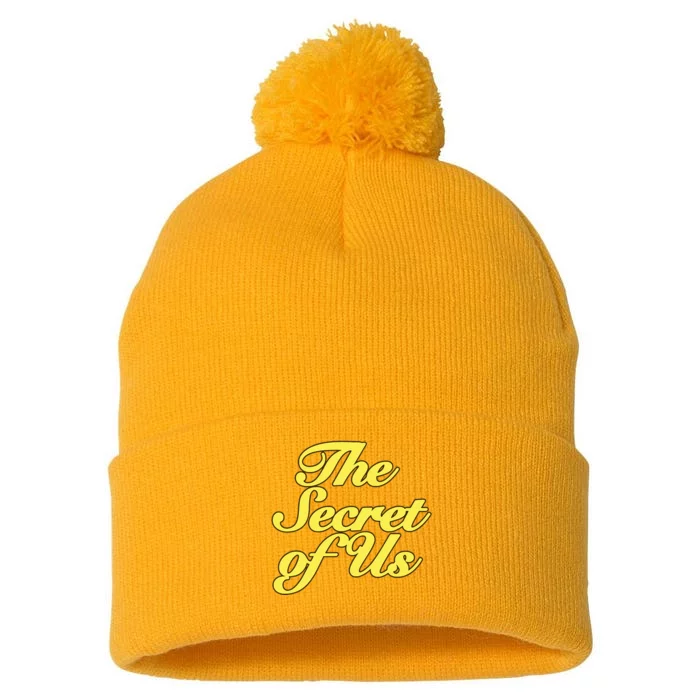 The Secret Of Us Pom Pom 12in Knit Beanie