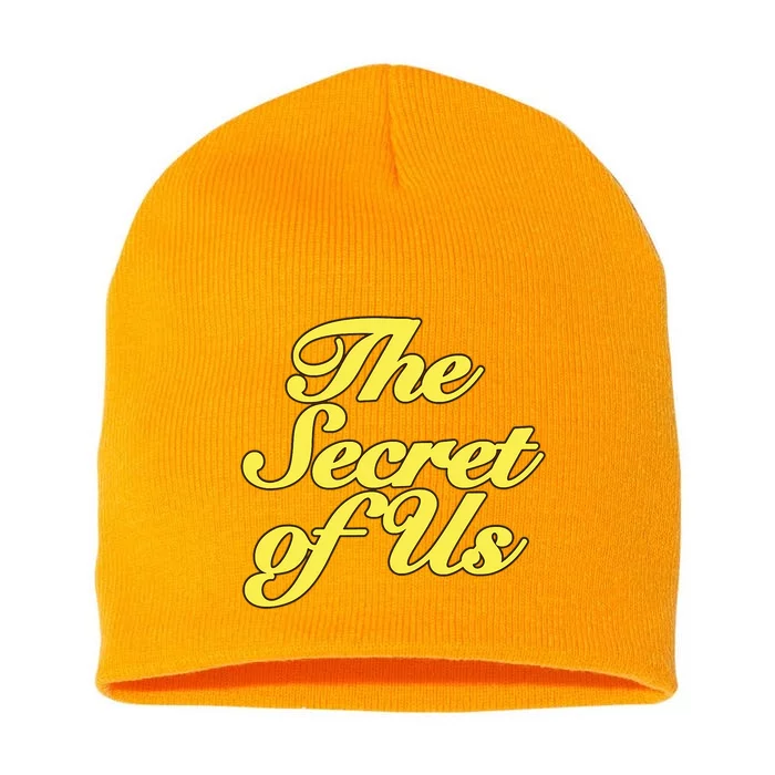 The Secret Of Us Short Acrylic Beanie