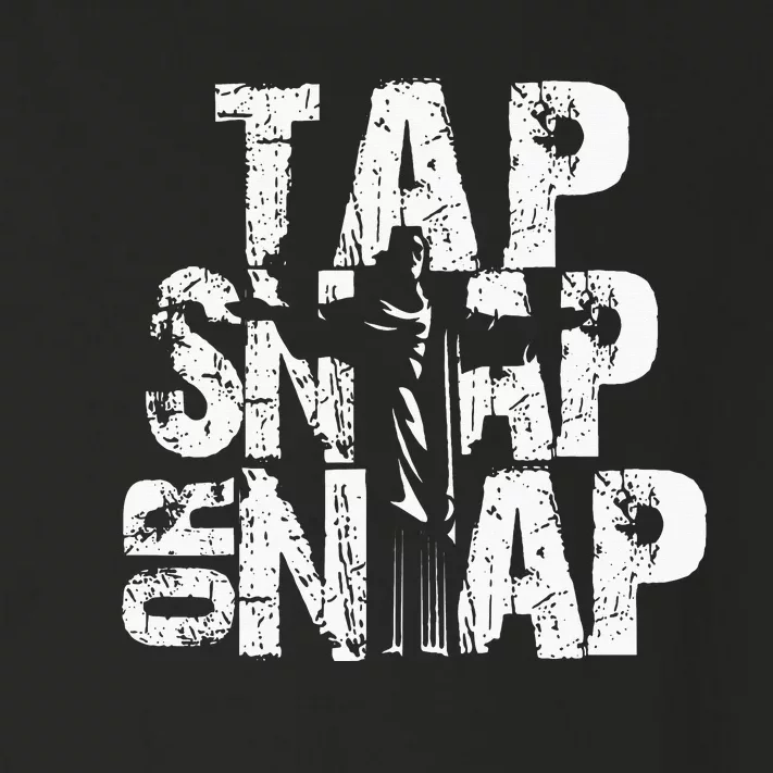 Tap Snap Or Nap Mma Brazilian Jiu Jitsu Toddler Long Sleeve Shirt