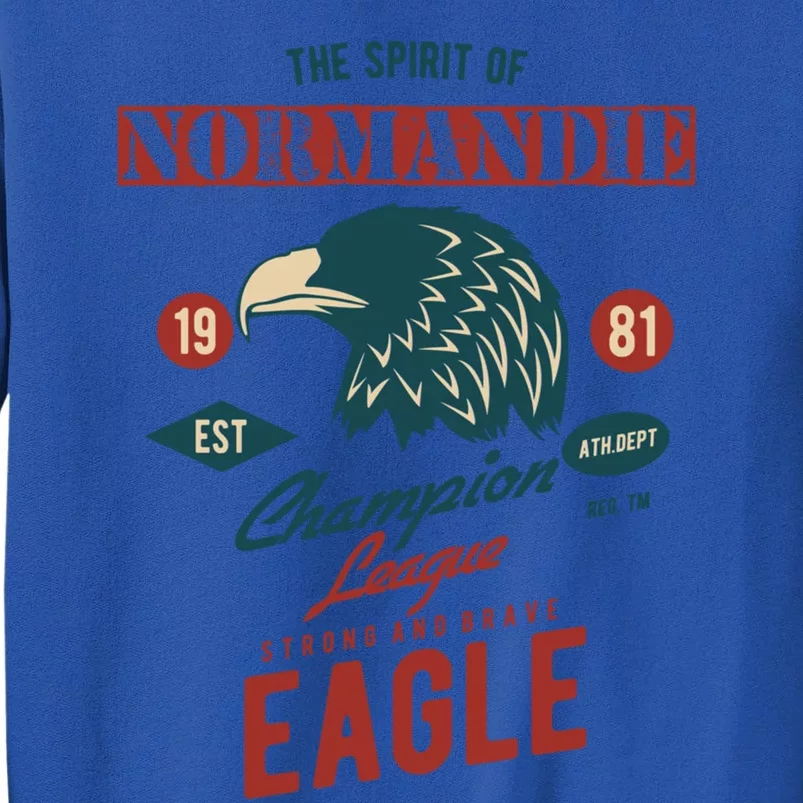 The Spirit Of Nordy Champion League Strong And Brave Eagle Gift Sweatshirt