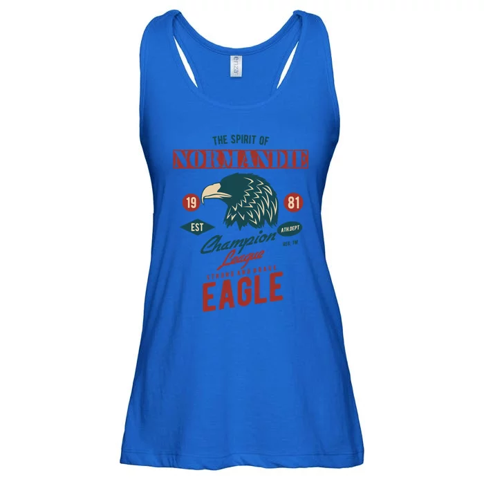 The Spirit Of Nordy Champion League Strong And Brave Eagle Gift Ladies Essential Flowy Tank