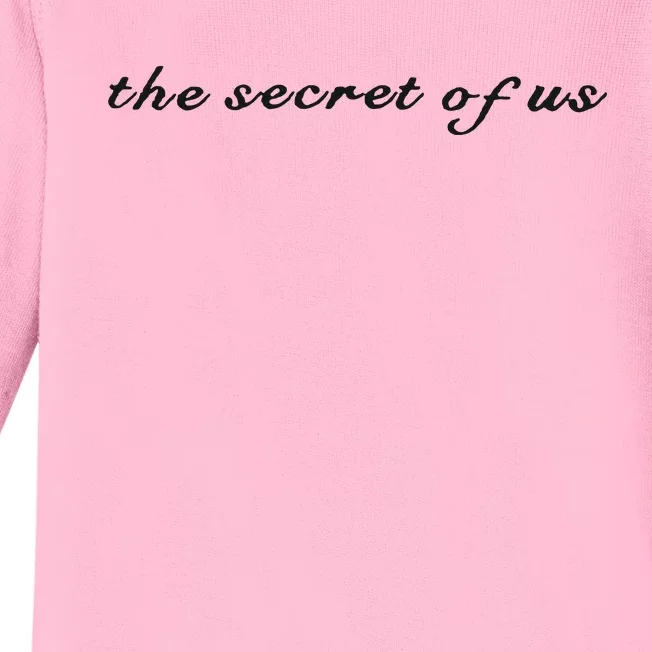 The Secret Of Us Baby Long Sleeve Bodysuit