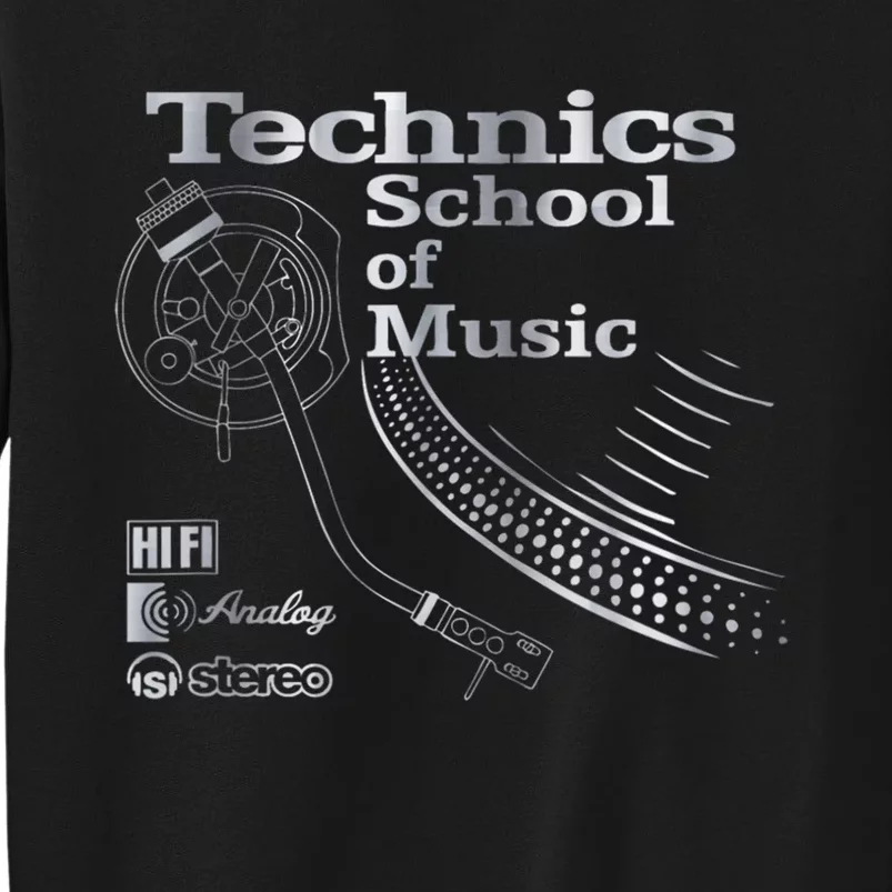 Technics School Of Music Tall Sweatshirt