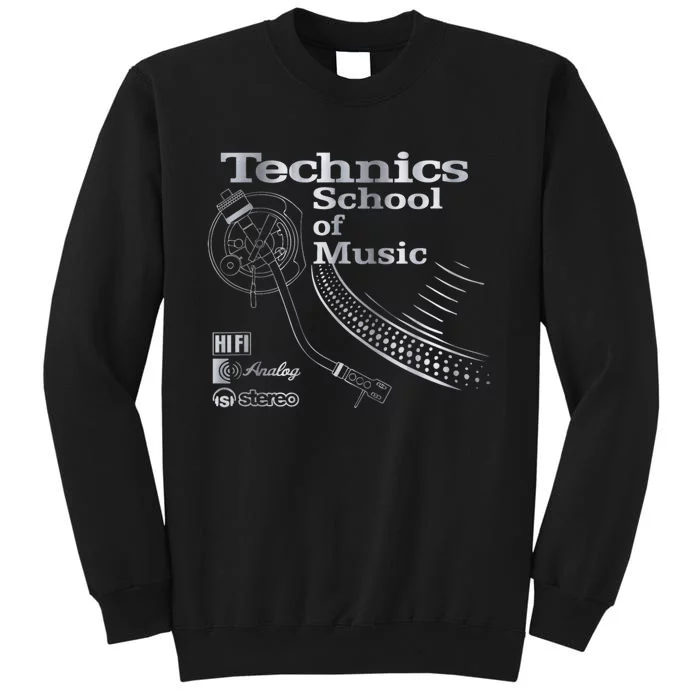 Technics School Of Music Tall Sweatshirt