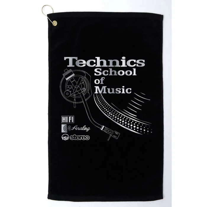 Technics School Of Music Platinum Collection Golf Towel