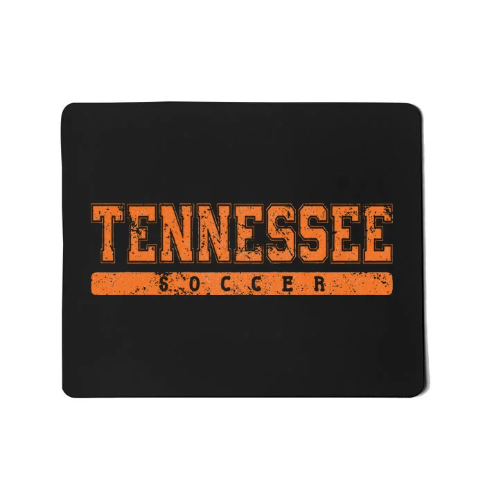 Tennessee Soccer Orange Vintage Mousepad