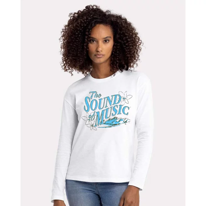 The Sound Of Music White Womens Cotton Relaxed Long Sleeve T-Shirt