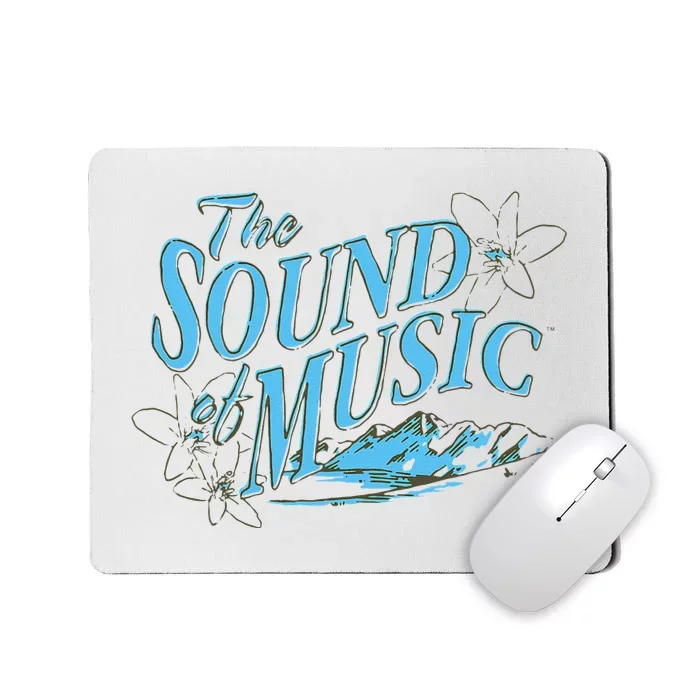 The Sound Of Music White Mousepad