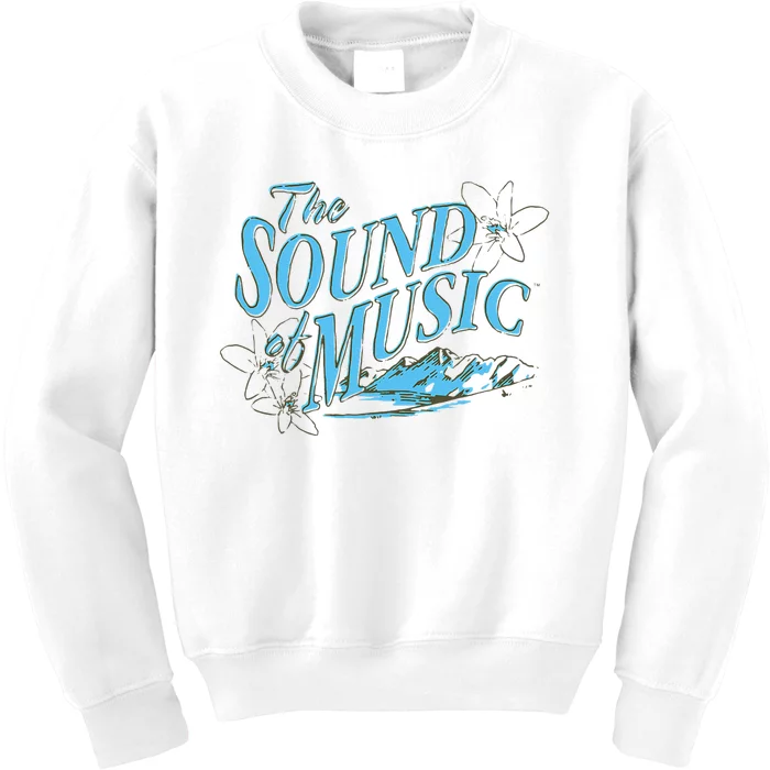 The Sound Of Music White Kids Sweatshirt