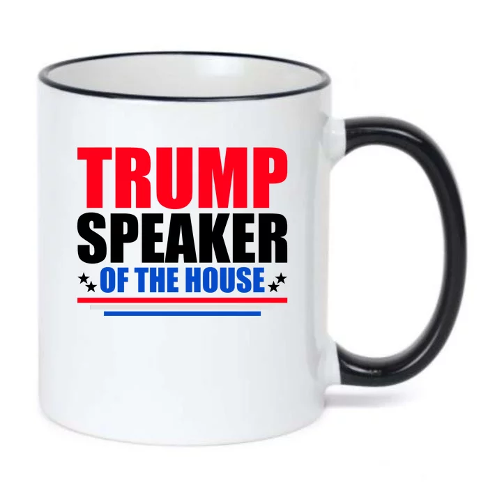 Trump Speaker Of The House Black Color Changing Mug