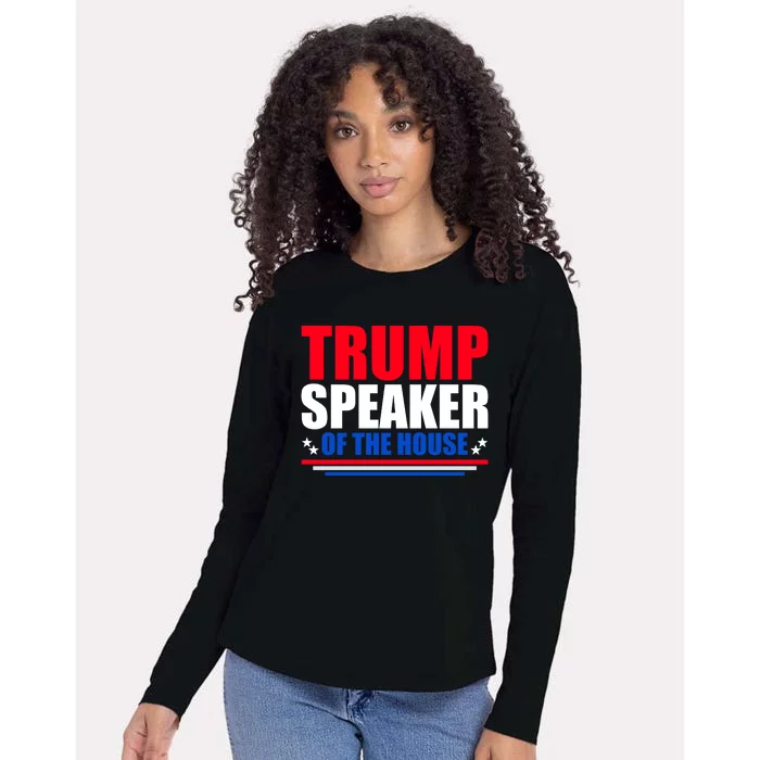 Trump Speaker Of The House Womens Cotton Relaxed Long Sleeve T-Shirt