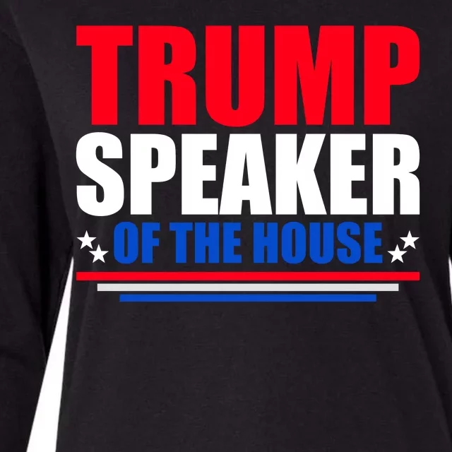 Trump Speaker Of The House Womens Cotton Relaxed Long Sleeve T-Shirt