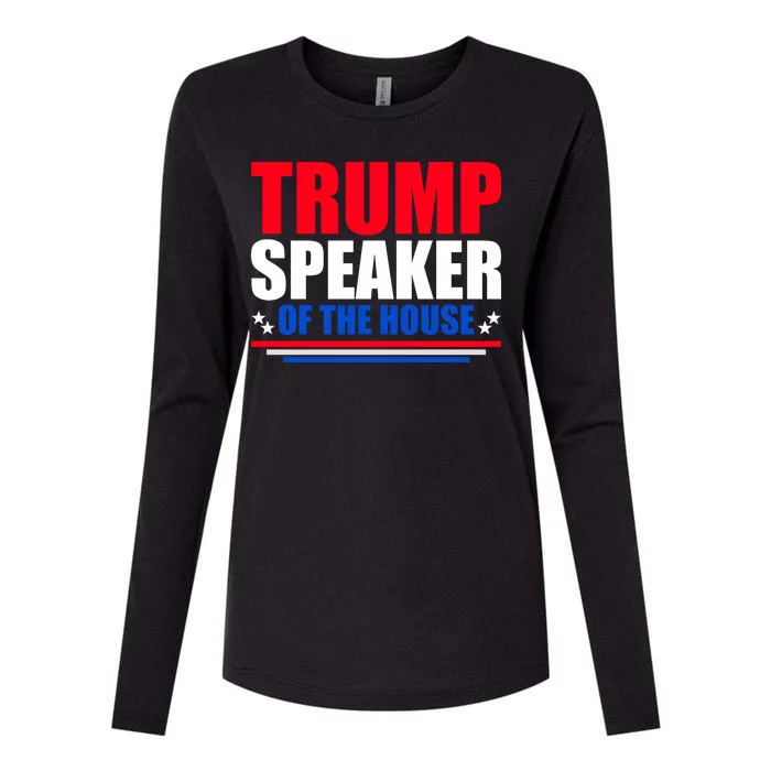 Trump Speaker Of The House Womens Cotton Relaxed Long Sleeve T-Shirt