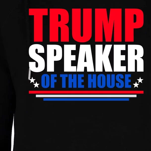 Trump Speaker Of The House Womens Funnel Neck Pullover Hood