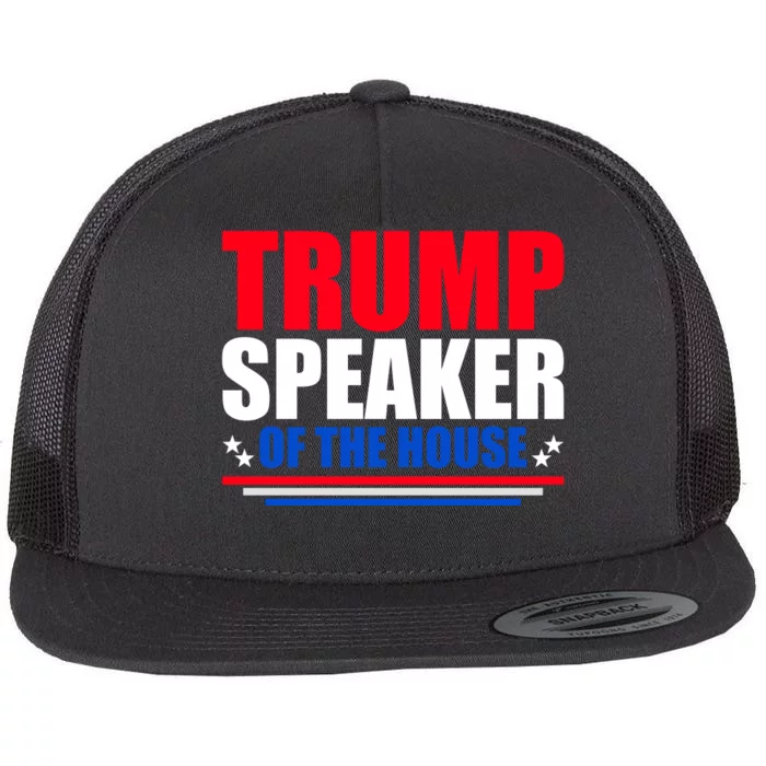 Trump Speaker Of The House Flat Bill Trucker Hat