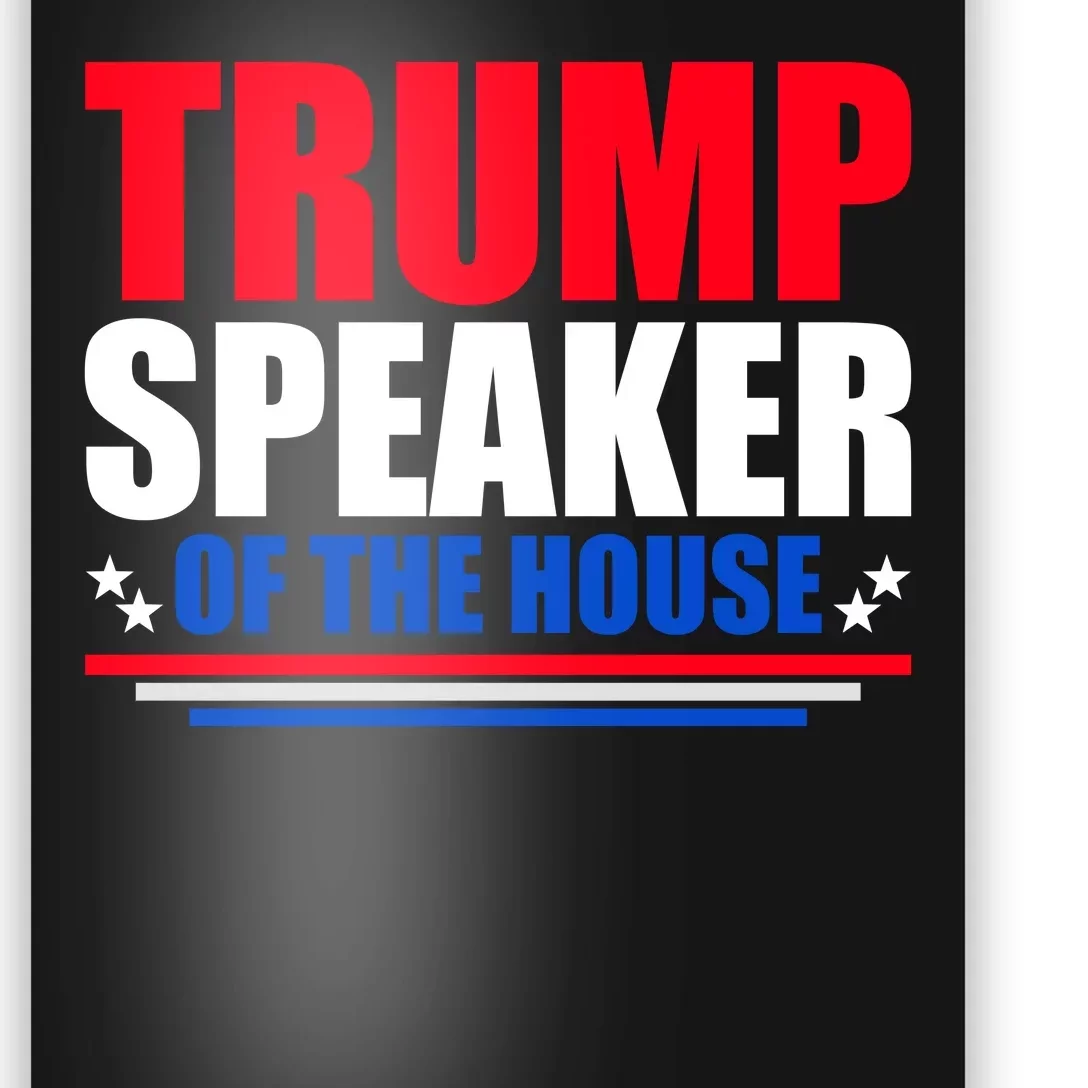 Trump Speaker Of The House Poster