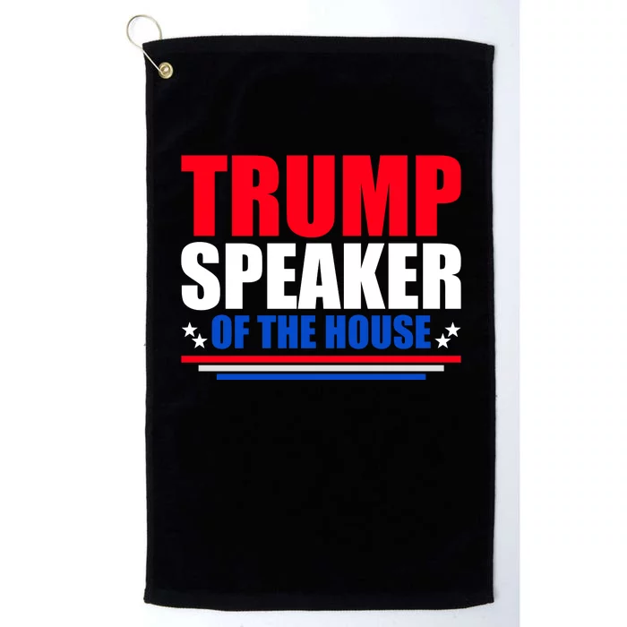 Trump Speaker Of The House Platinum Collection Golf Towel