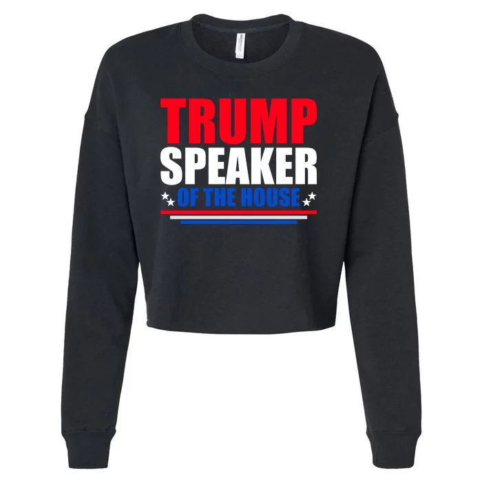 Trump Speaker Of The House Cropped Pullover Crew