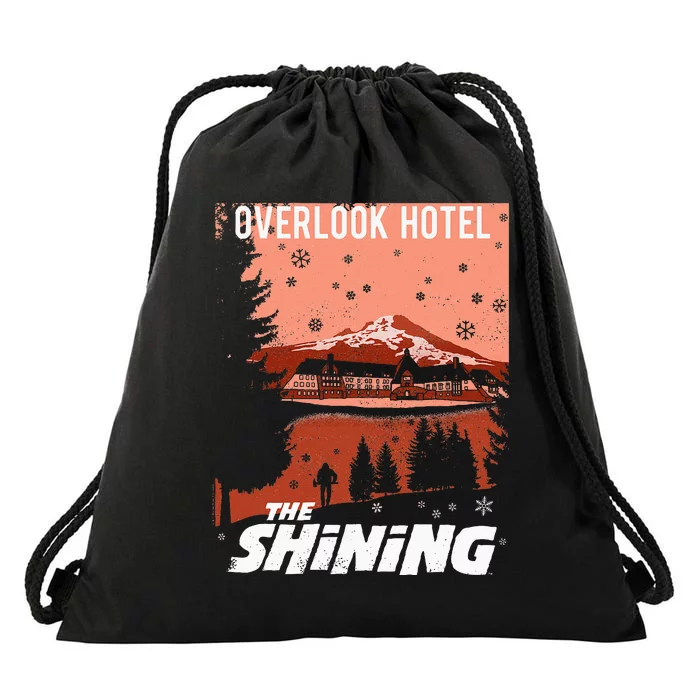 The Shining Overlook Ad Drawstring Bag