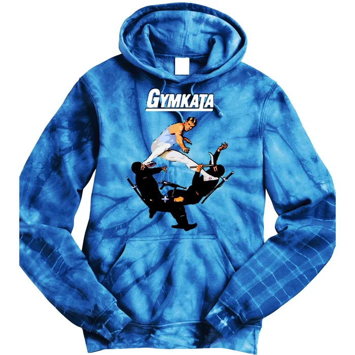 The Skill Of Gymnastics The Kill Of Karate. Tie Dye Hoodie