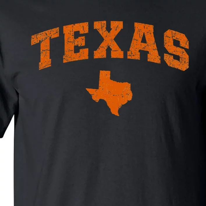 Texas State Of Texas Map Distressed Tall T-Shirt