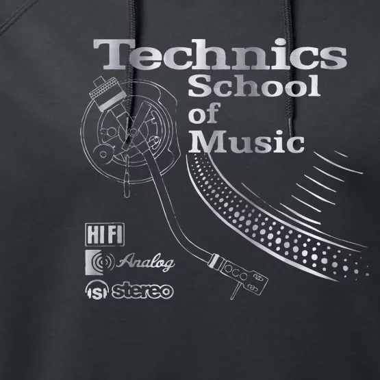 Technics School Of Music Performance Fleece Hoodie