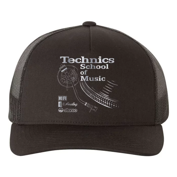 Technics School Of Music Yupoong Adult 5-Panel Trucker Hat