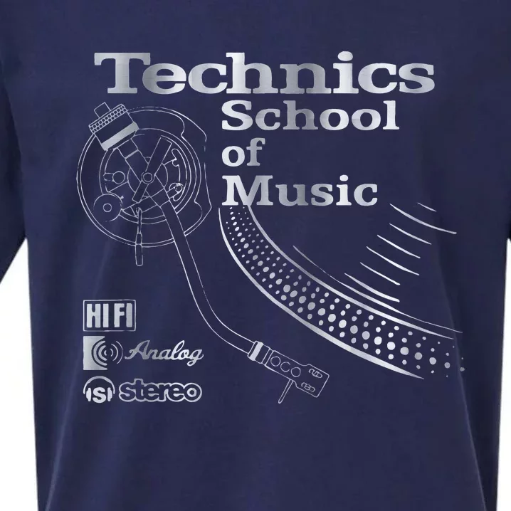 Technics School Of Music Sueded Cloud Jersey T-Shirt