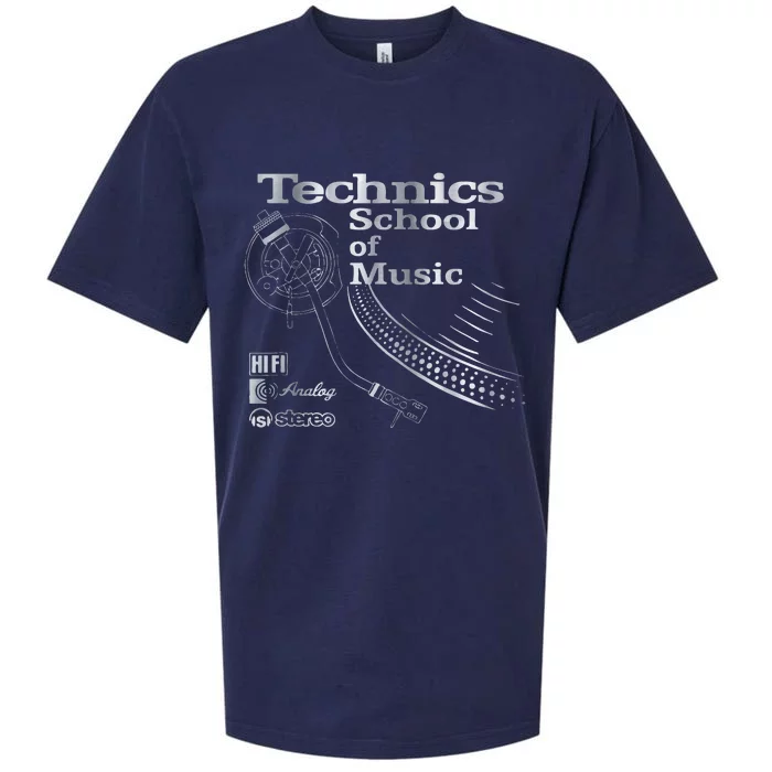 Technics School Of Music Sueded Cloud Jersey T-Shirt