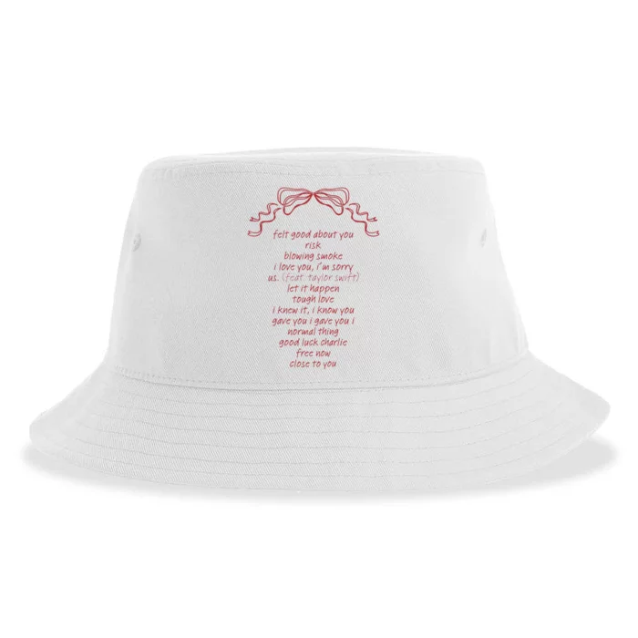 The Secret Of Us Tracklist Hoodie Gracie Abrams Sustainable Bucket Hat