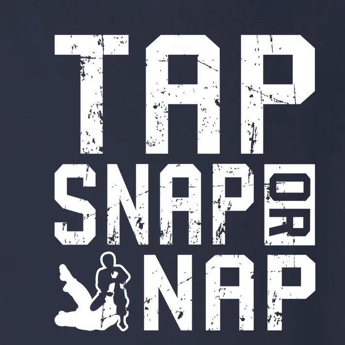 Tap Snap Or Nap Jiu Jitsu Hoodie Brazilian BJJ Gifts Toddler Long Sleeve Shirt