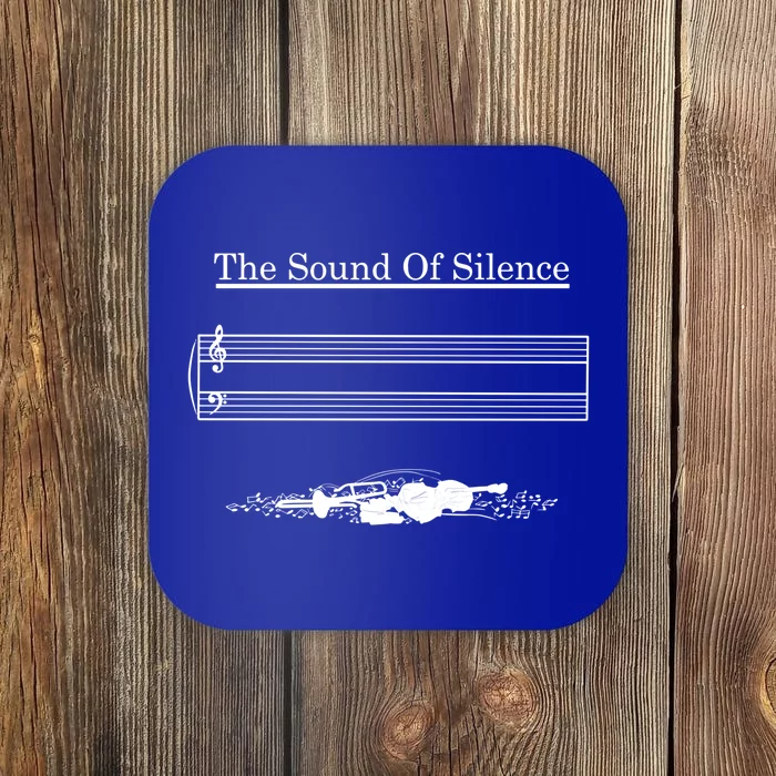 The Sound Of Silence Gift Coaster