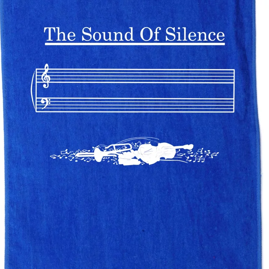 The Sound Of Silence Gift Platinum Collection Golf Towel