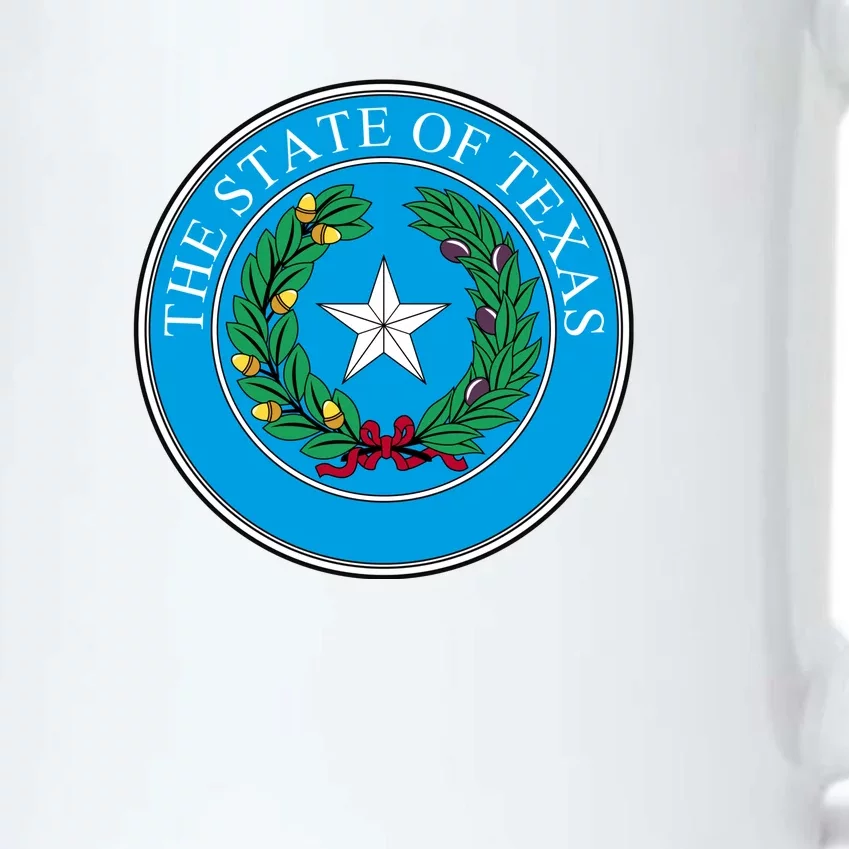 The State Of Texas Seal Black Color Changing Mug