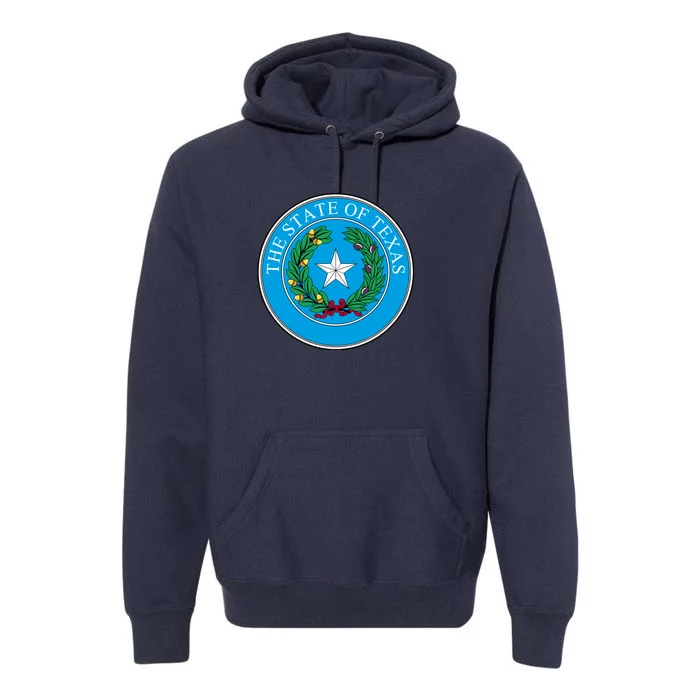 The State Of Texas Seal Premium Hoodie